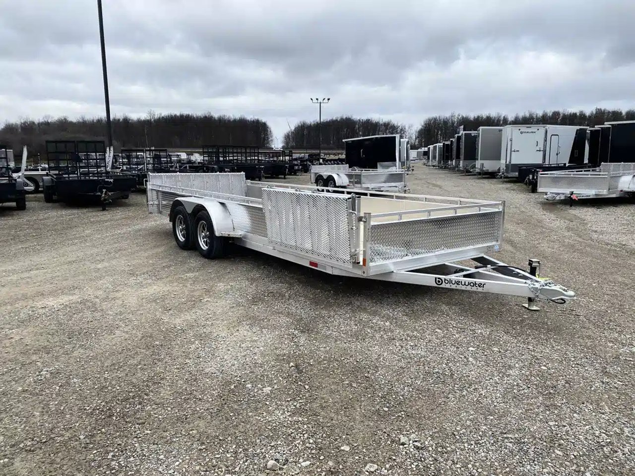 2026 SIDE LOADER ALUMINUM UTILITY remorque - utilitaire