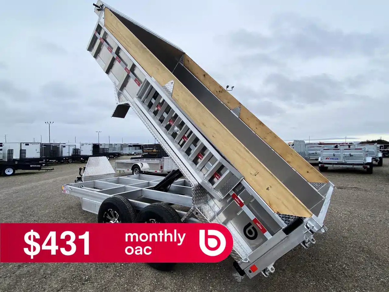 2026 Nordtek ALUMINUM TANDEM AXLE DUMP TRAILER Remorque - Benne
