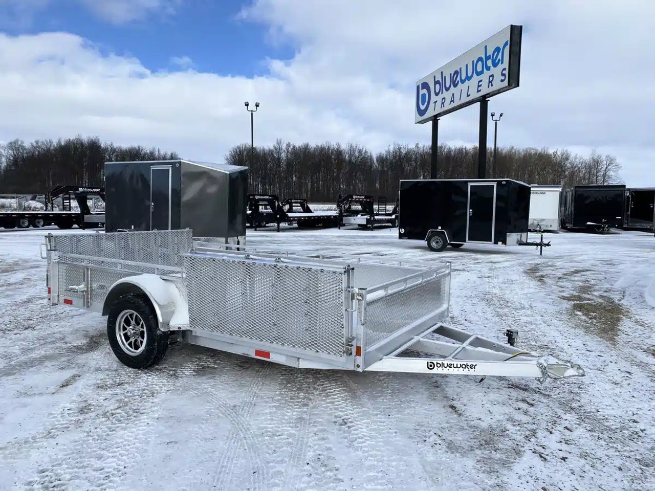 2026 SIDE LOADER ALUMINUM UTILITY remorque - utilitaire