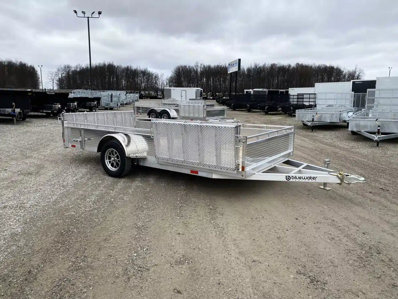 2026 SIDE LOADER ALUMINUM UTILITY remorque - utilitaire