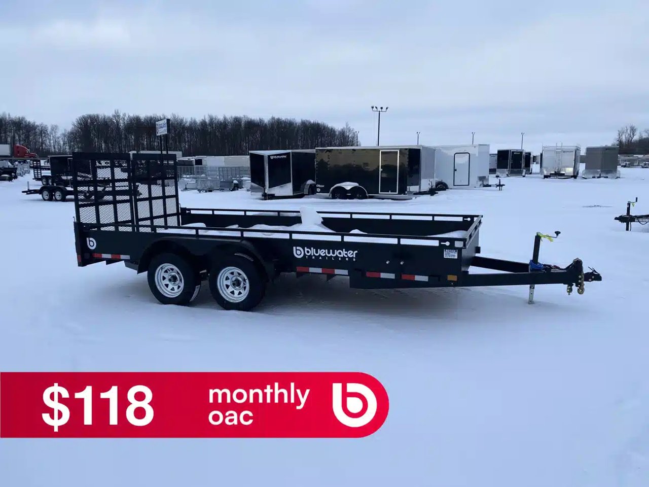 2026 Canada Trailers TANDEM AXLE UTILITY TRAILER remorque - utilitaire