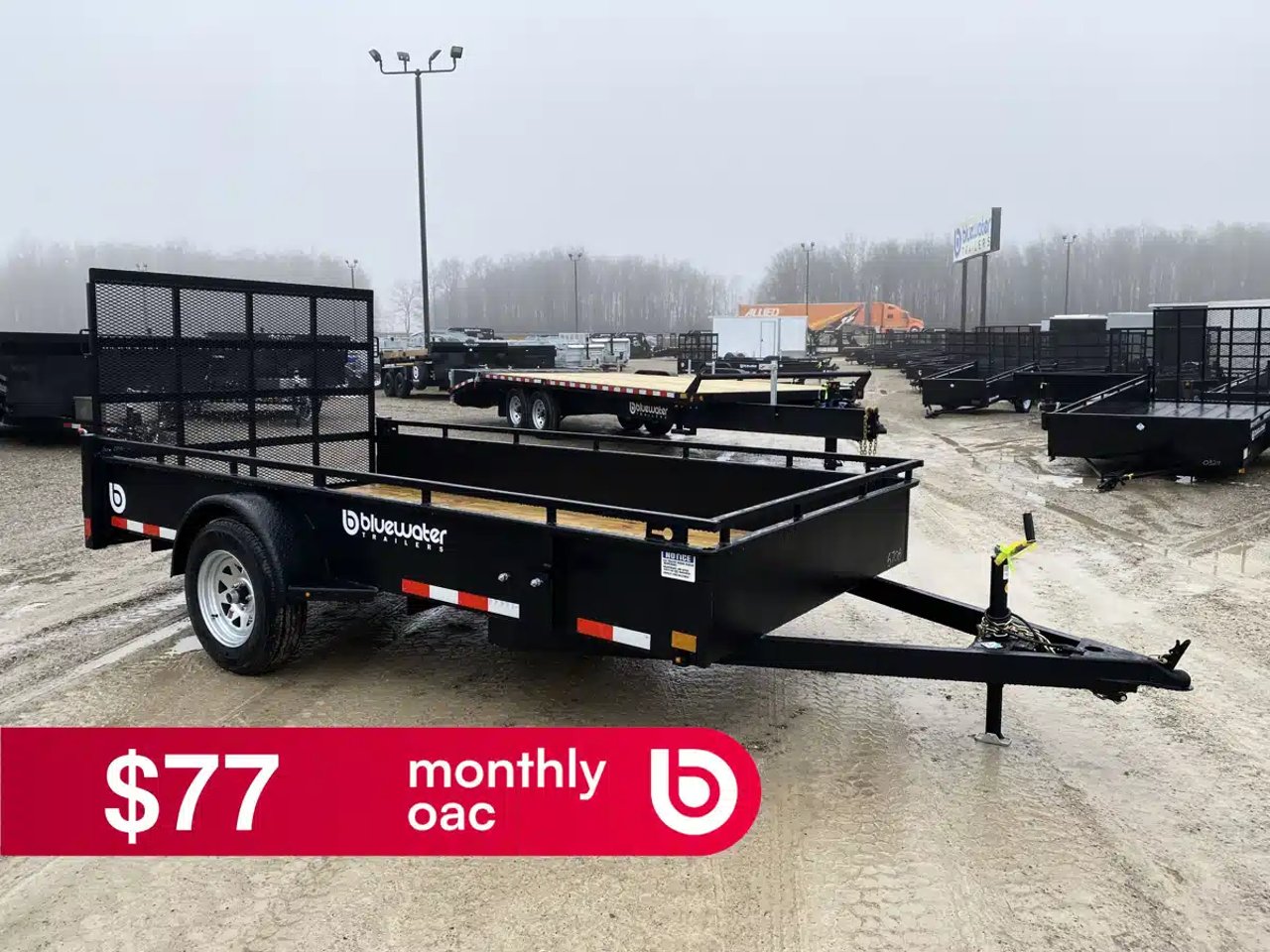 2026 Canada Trailers SINGLE AXLE UTILITY TRAILER remorque - utilitaire