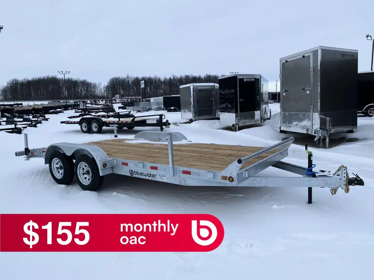 2026 Canada Trailers GALVANIZED CAR HAULER TRAILER Remorque - Porte-voiture