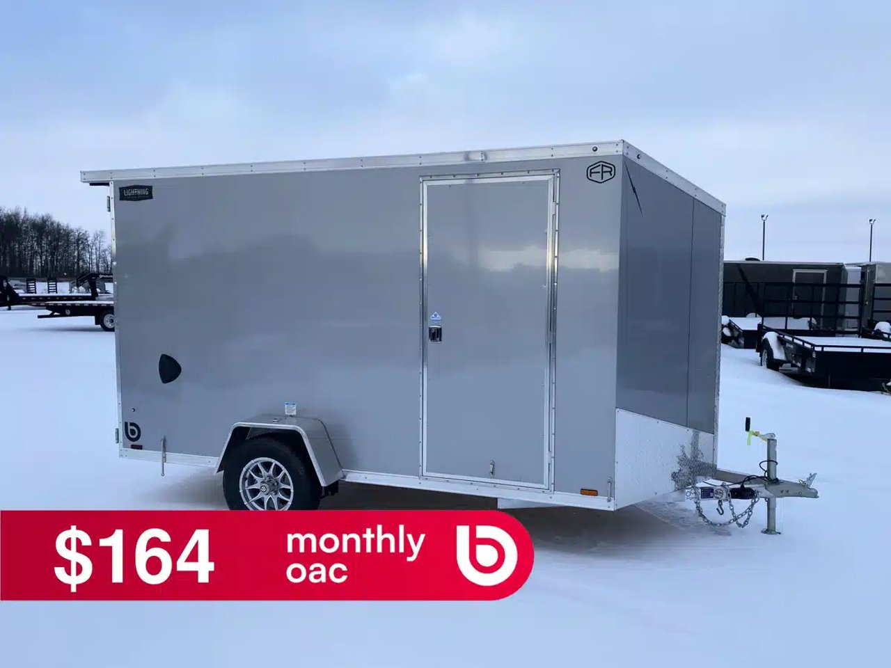 2026 Lightning Trailers Aluminum Lightning Cargo Trailer Remorque cargo