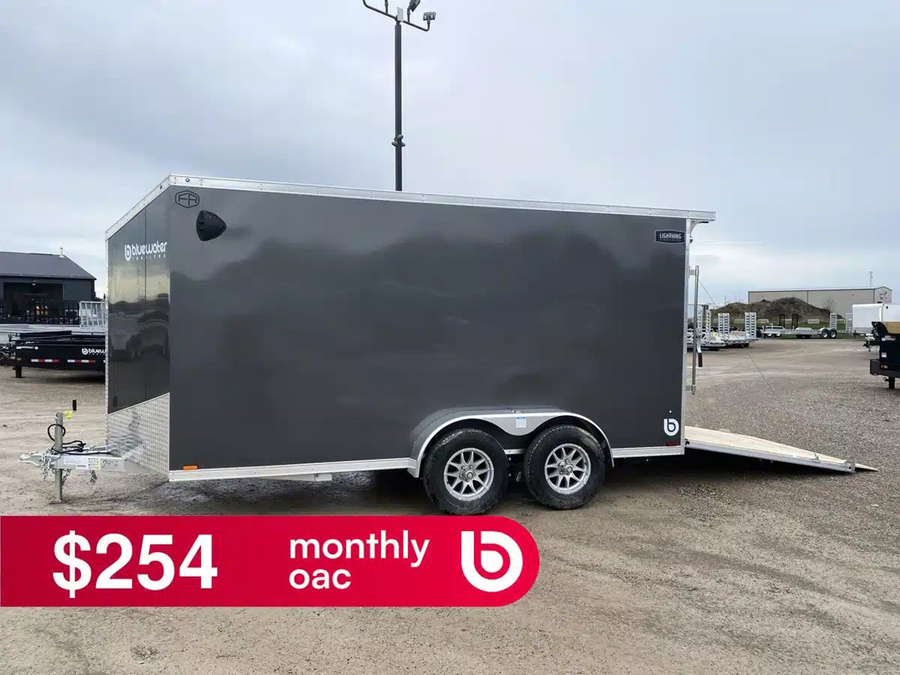 2026 Lightning Trailers Aluminum Lightning Cargo Trailer Remorque cargo