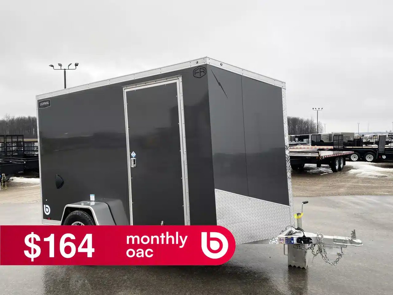 2026 Lightning Trailers Aluminum Lightning Cargo Trailer Remorque cargo