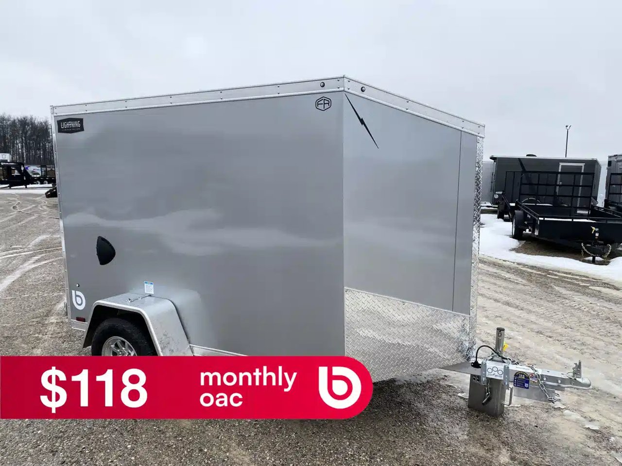2026 Lightning Trailers Aluminum Lightning Cargo Trailer Remorque cargo