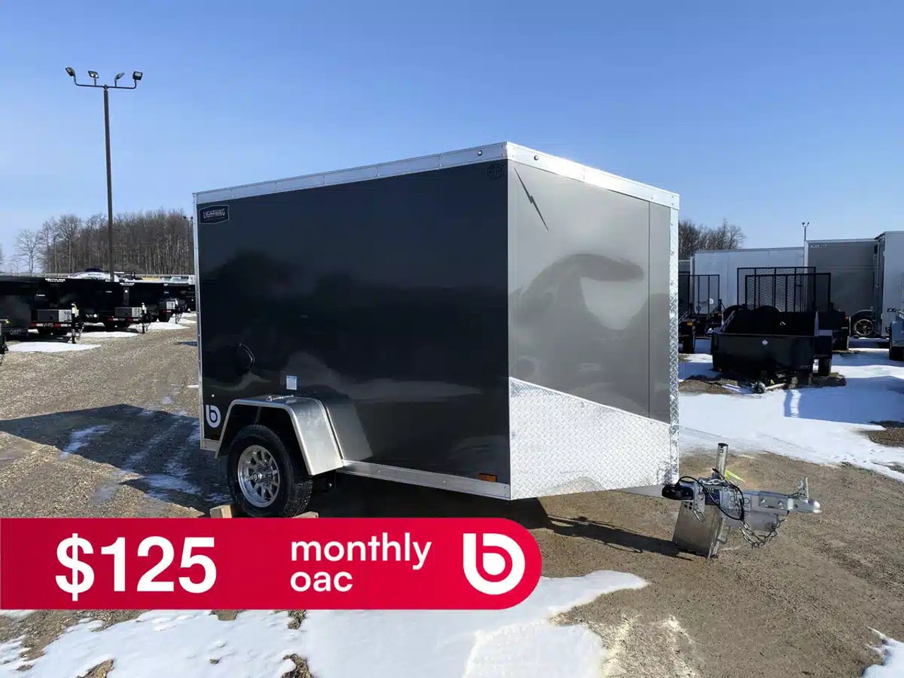 2026 Lightning Trailers Aluminum Lightning Cargo Trailer Remorque cargo
