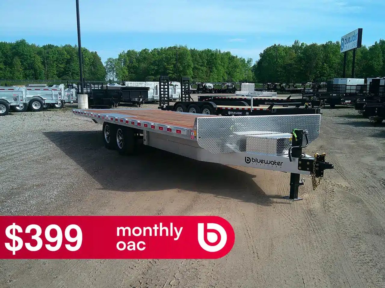 2026 Nordtek ALUMINUM TANDEM AXLE TILT TRAILER Remorque - Plateforme basculante