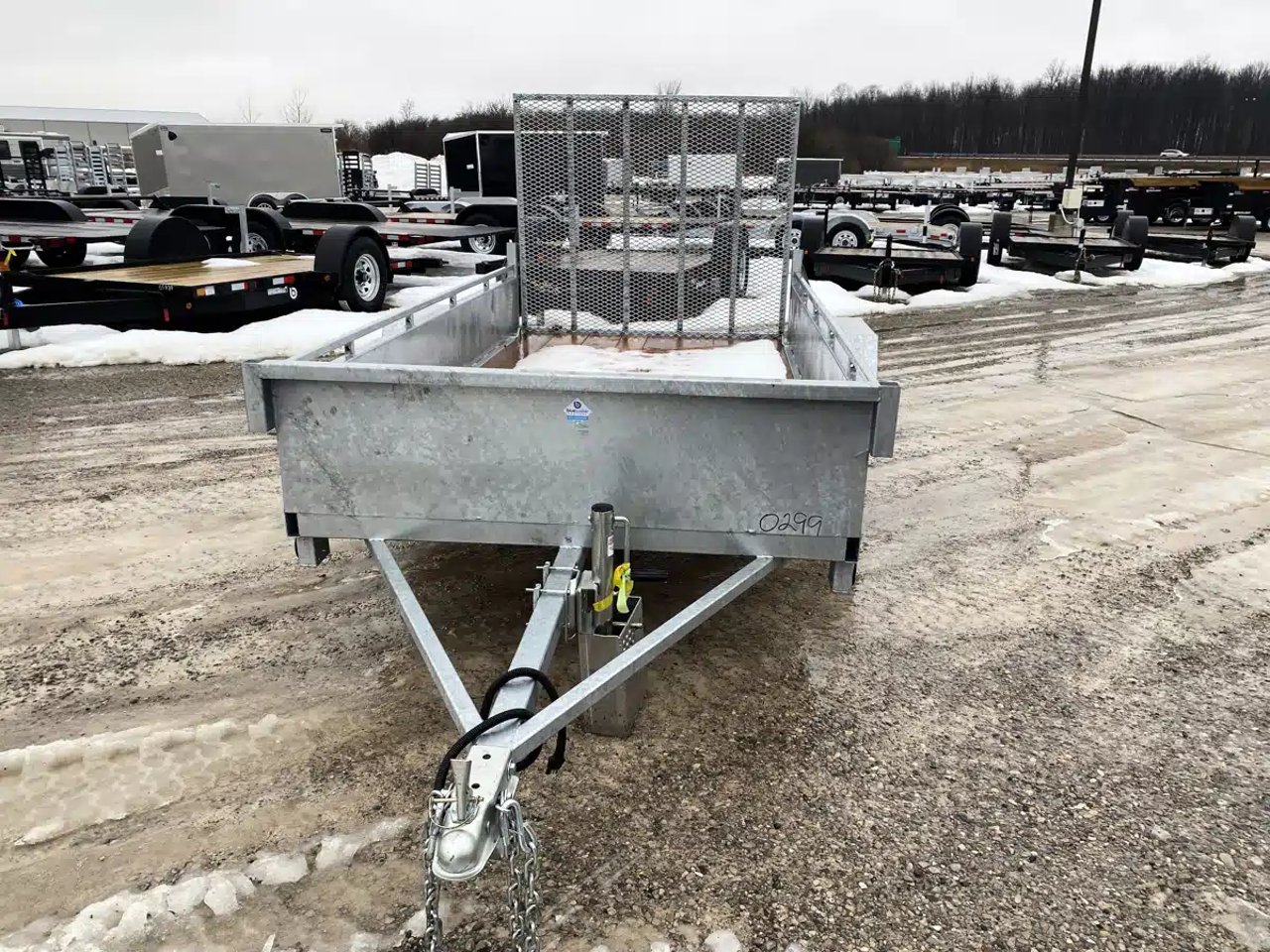 2026 Advantage GENERAL GALVANIZED LANDSCAPER Trailer