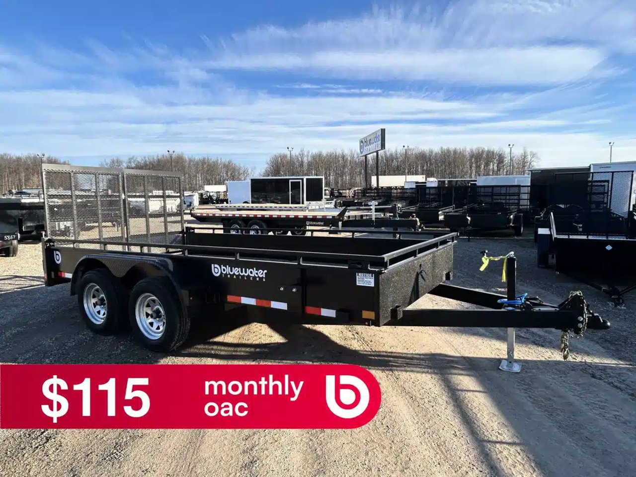 2026 Canada Trailers TANDEM AXLE UTILITY TRAILER remorque - utilitaire