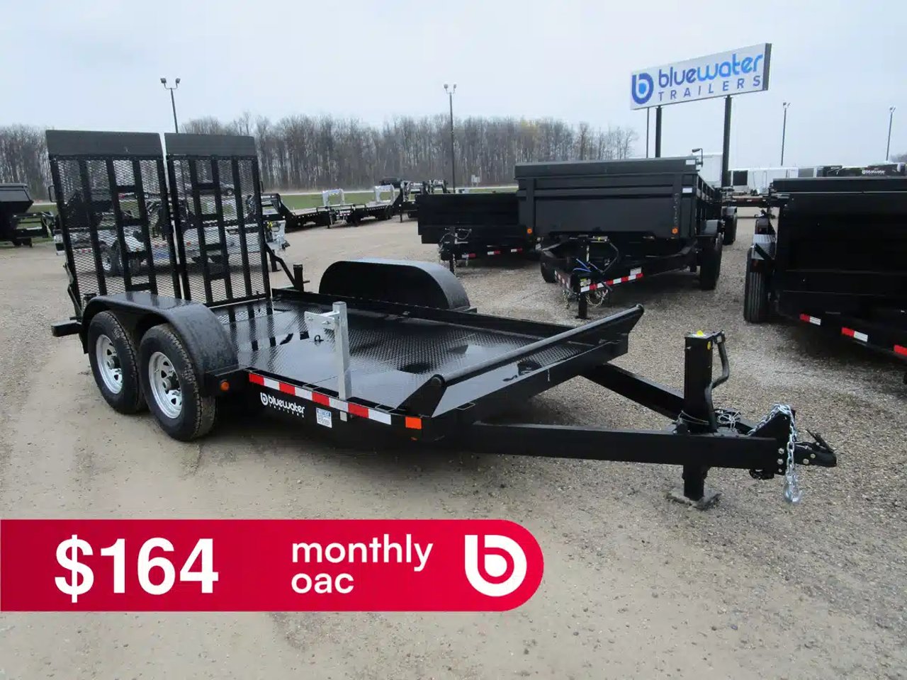 2026 Canada Trailers LOW INCLINE SCISSOR LIFT Trailer
