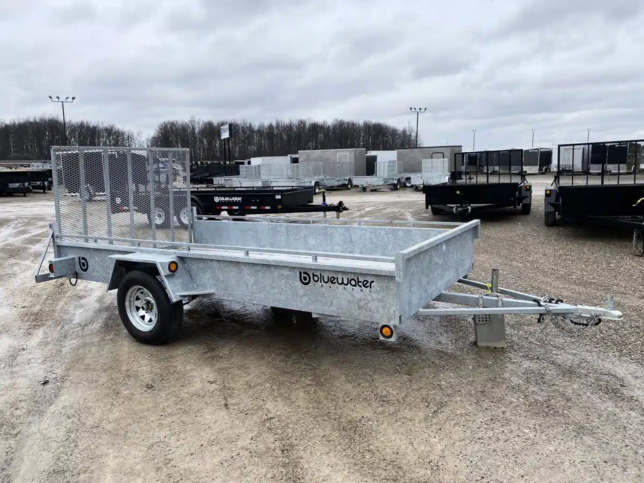 2026 Advantage GENERAL GALVANIZED LANDSCAPER Trailer