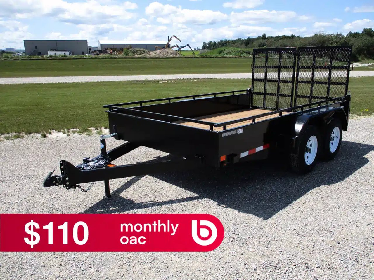 2026 Canada Trailers TANDEM AXLE UTILITY TRAILER remorque - utilitaire