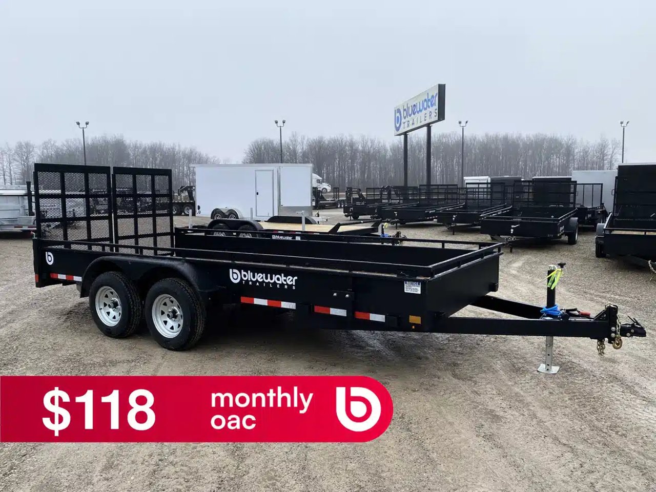 2026 Canada Trailers TANDEM AXLE UTILITY TRAILER remorque - utilitaire
