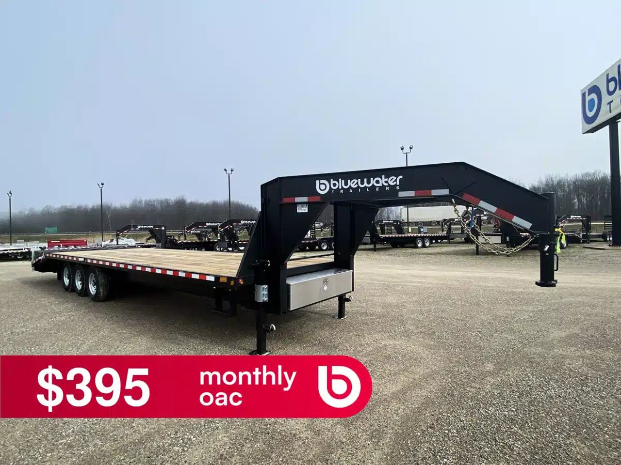 2026 Canada Trailers PREMIUM GOOSENECK TRAILER Remorque - Plateforme