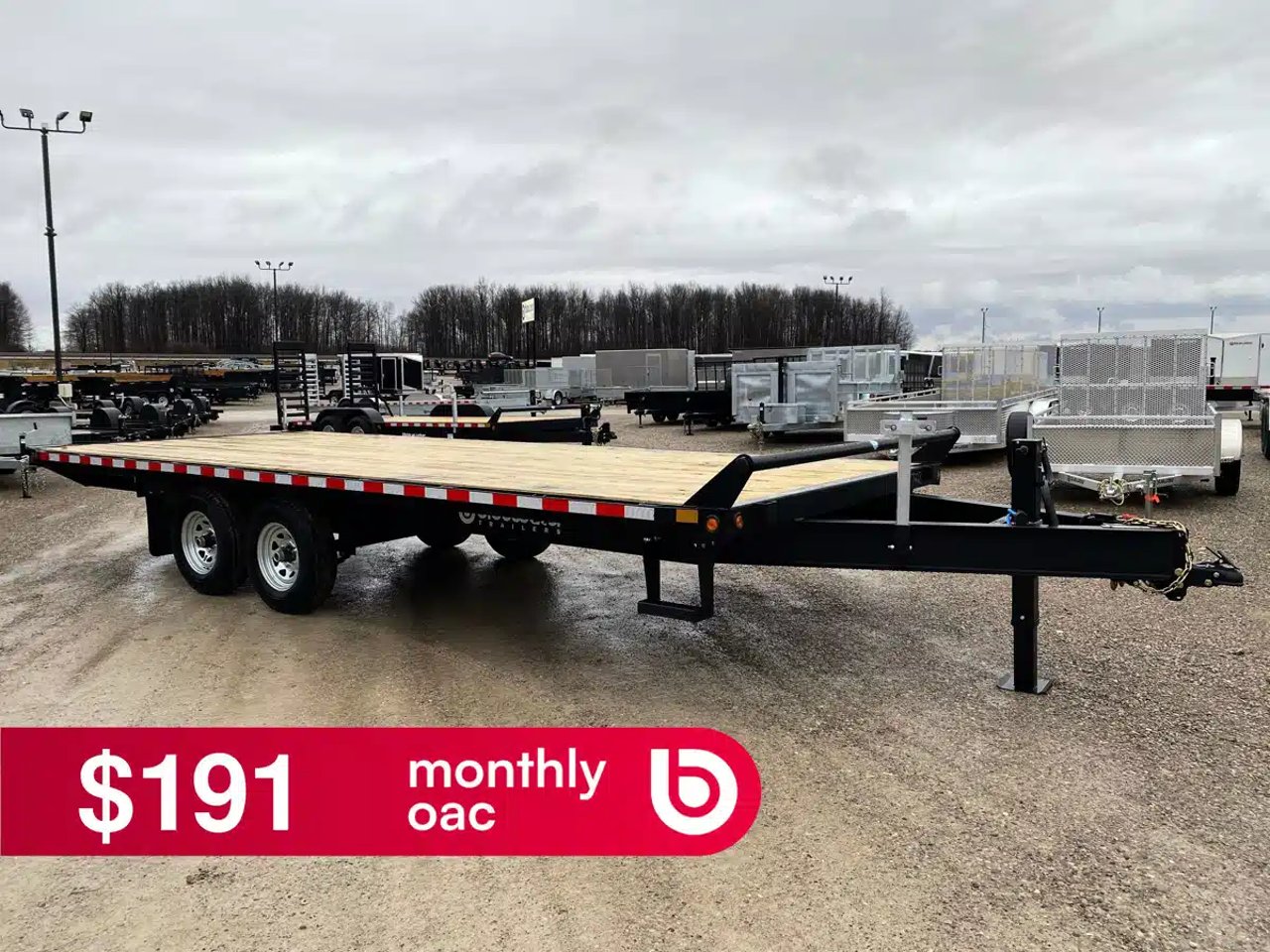 2026 Canada Trailers DECKOVER TRAILER Remorque - Plateforme