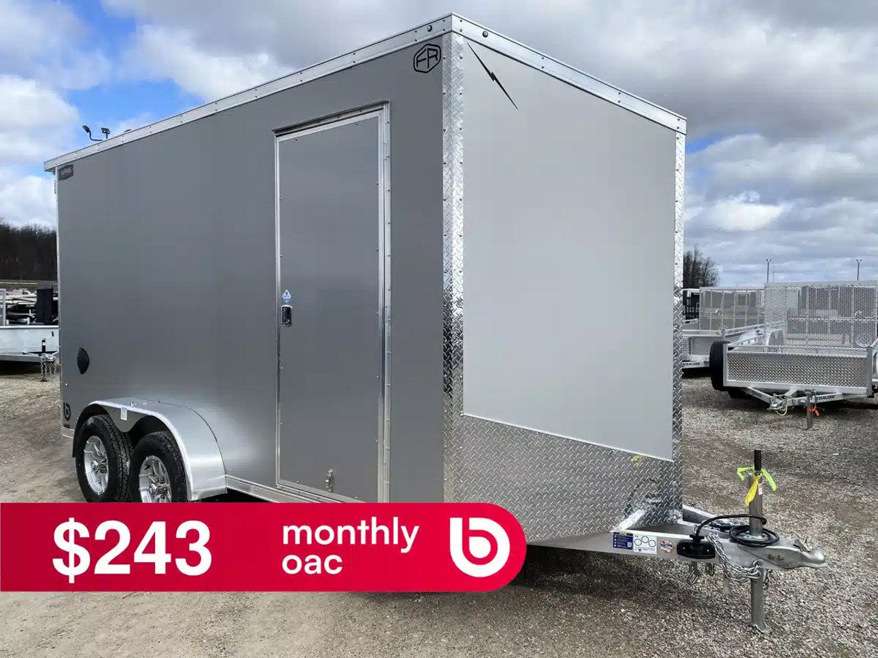 2026 Lightning Trailers Aluminum Lightning Cargo Trailer Remorque cargo