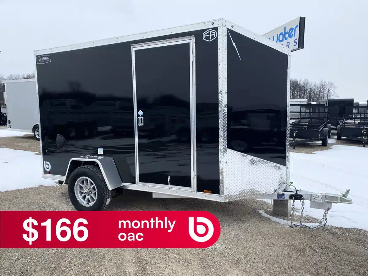 2026 Lightning Trailers Aluminum Lightning Cargo Trailer Remorque cargo