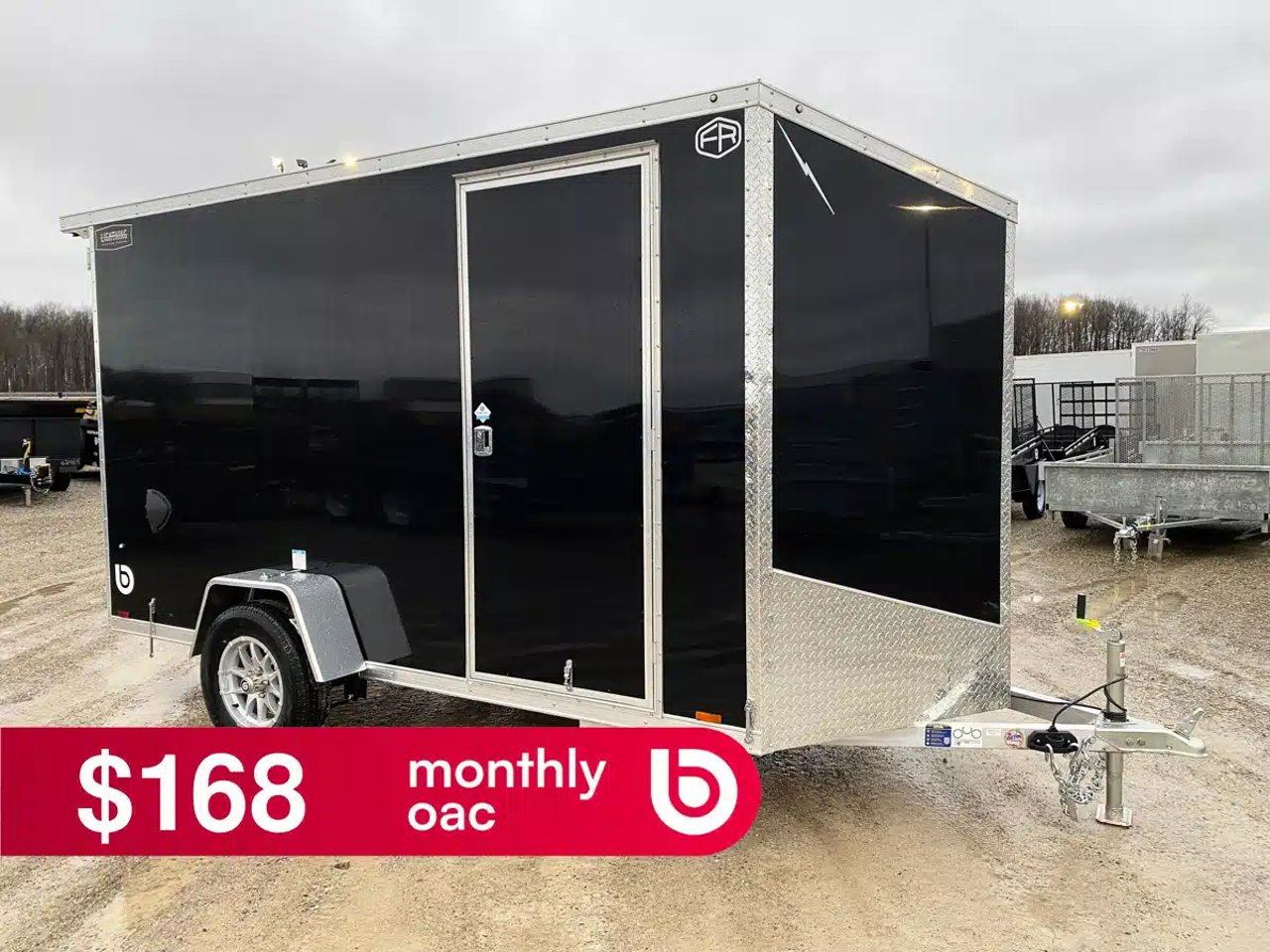 2026 Lightning Trailers Aluminum Lightning Cargo Trailer Remorque cargo