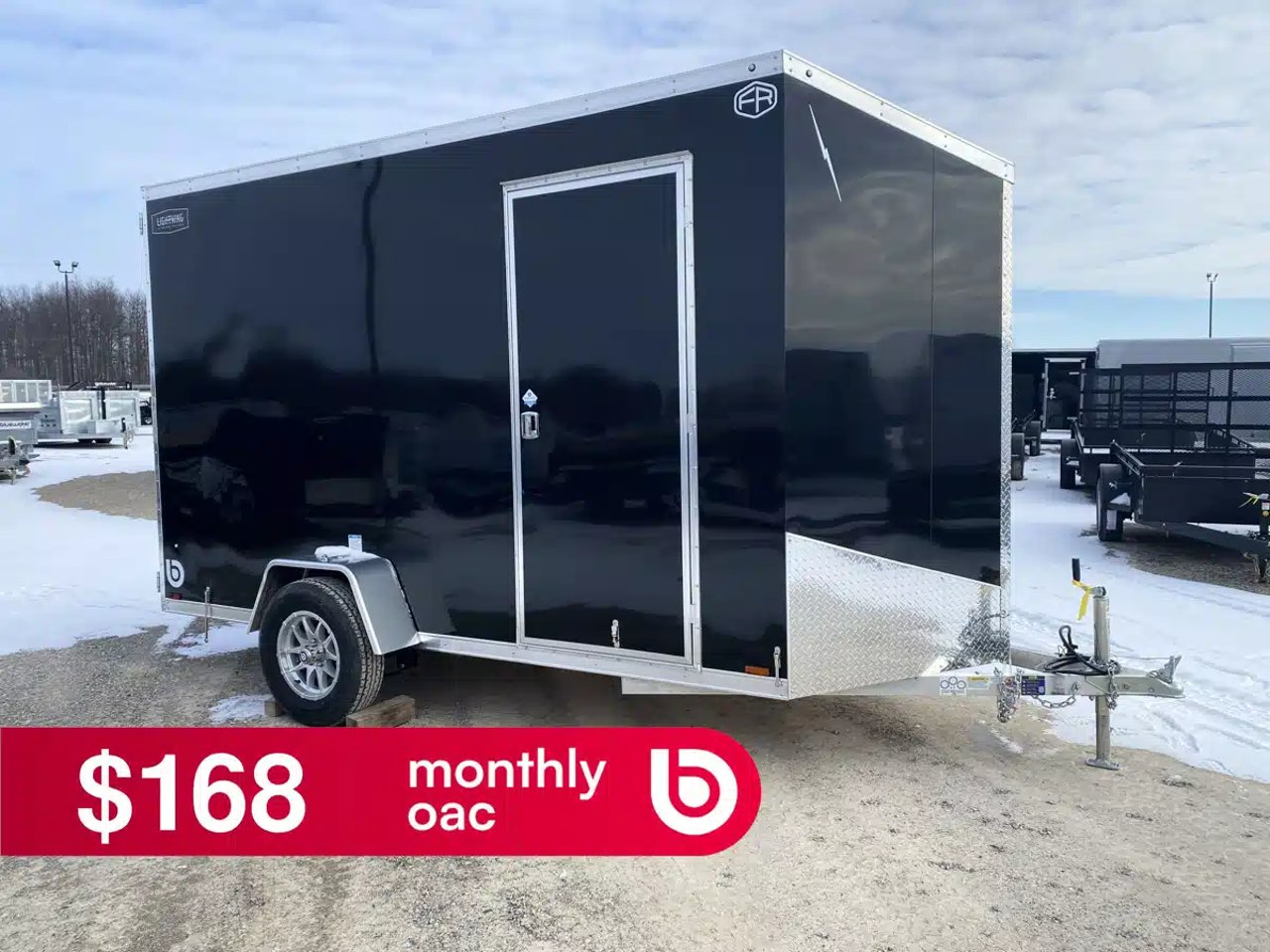 2026 Aluminum Enclosed Cargo Trailer Remorque cargo