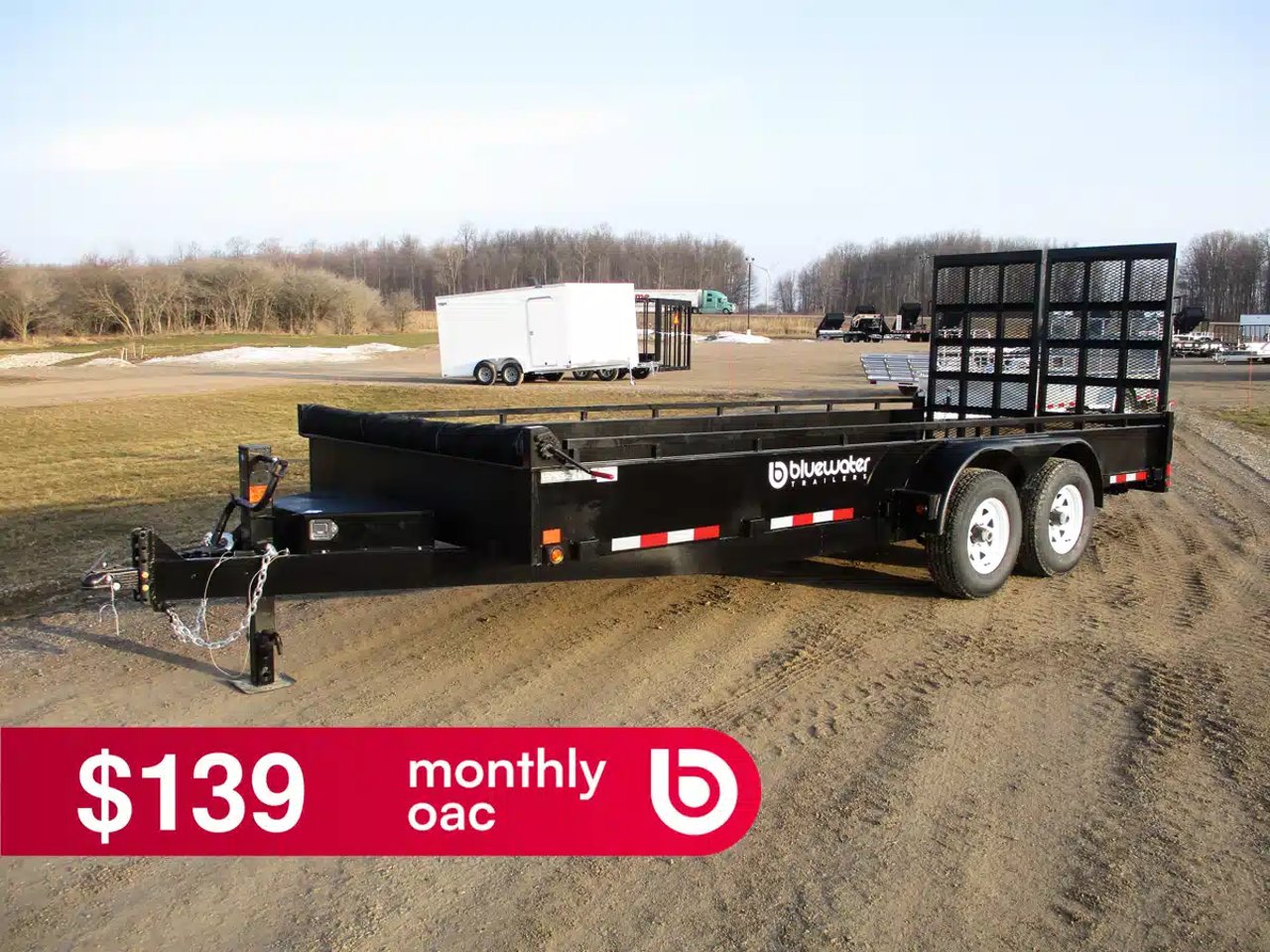 2026 Canada Trailers TANDEM AXLE UTILITY TRAILER remorque - utilitaire
