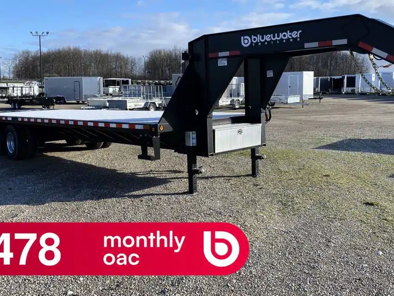 2026 Canada Trailers PREMIUM GOOSENECK TRAILER Remorque - Plateforme