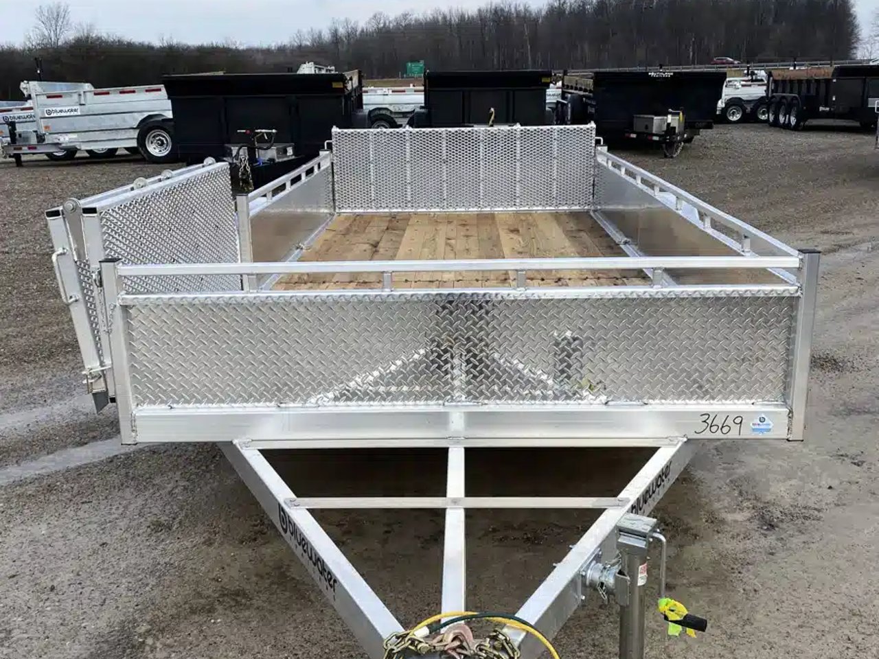 2026 Canadian Mennonite Built SIDE LOADER ALUMINUM UTILITY remorque - utilitaire