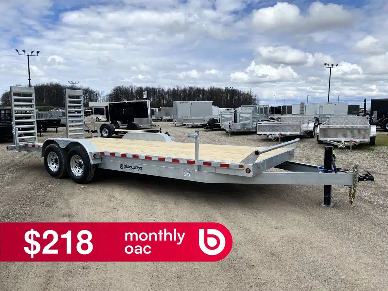 2026 Canada Trailers GALVANIZED EQUIPMENT HAULER TRAILER Remorque - Porte-voiture