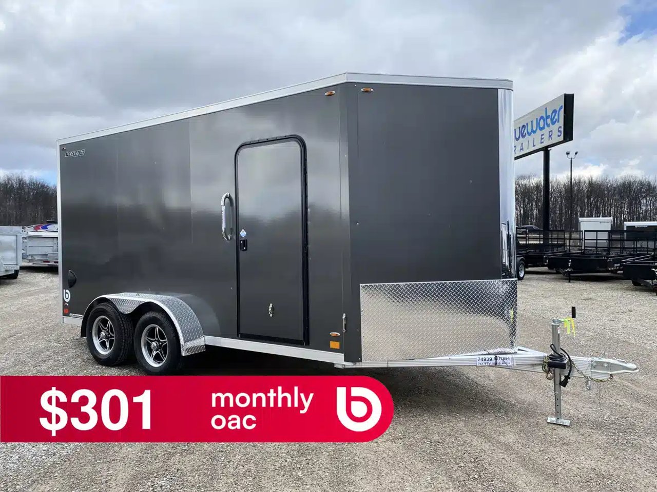 2026 Legend ALUMINUM V-NOSE Trailer
