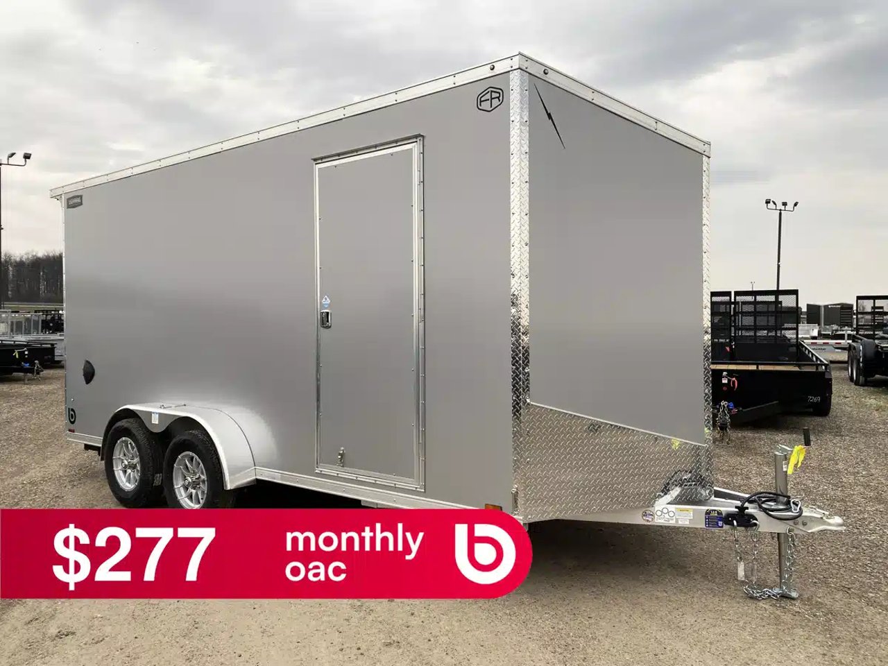 2026 Lightning Trailers Aluminum Lightning Cargo Trailer Remorque cargo