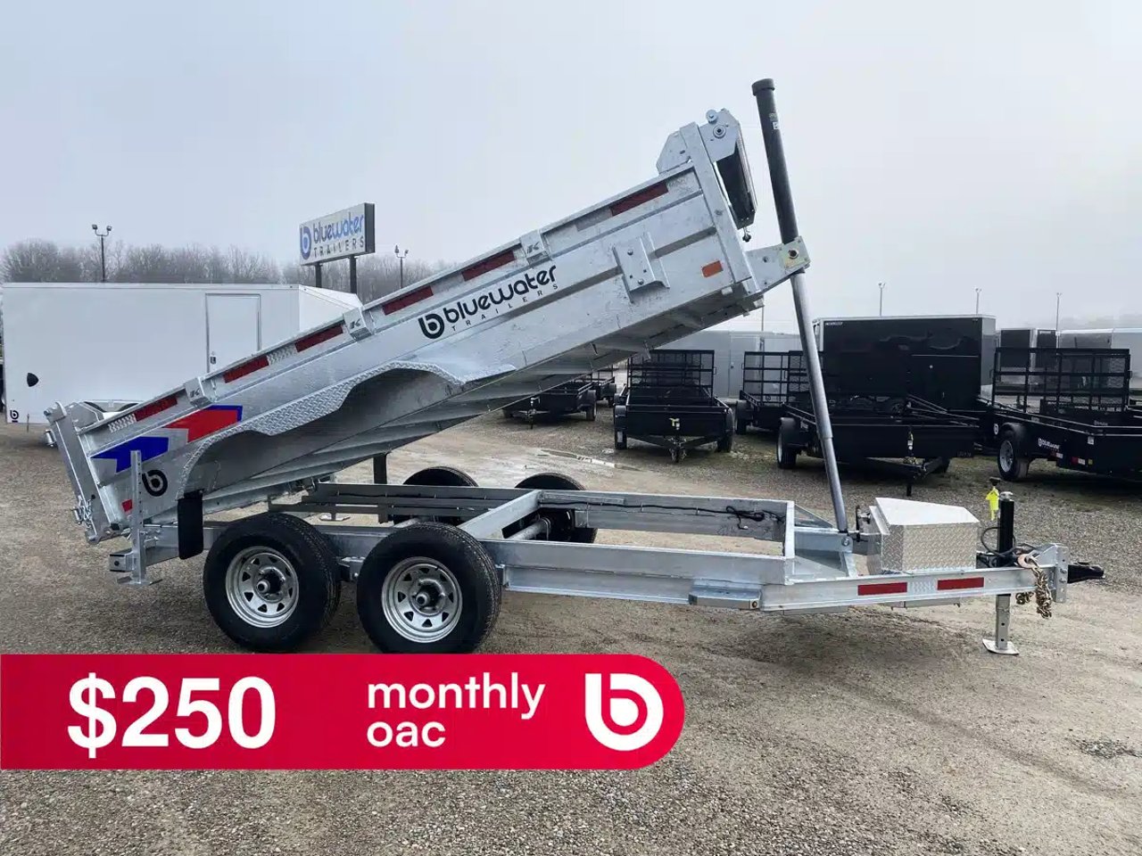 2026 K-Trail GALVANIZED DUMP EXPERT Trailer