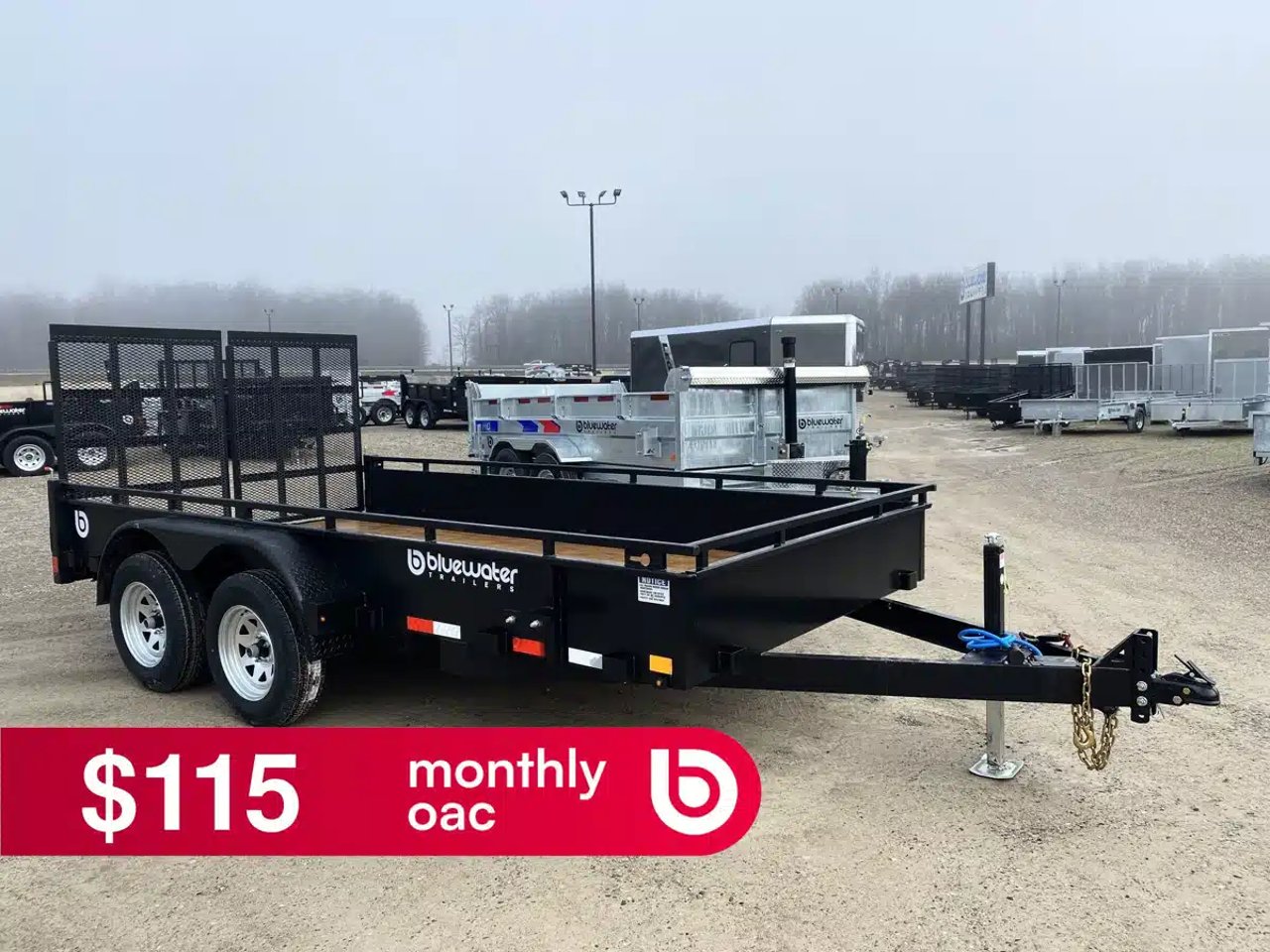 2026 Canada Trailers TANDEM AXLE UTILITY TRAILER remorque - utilitaire