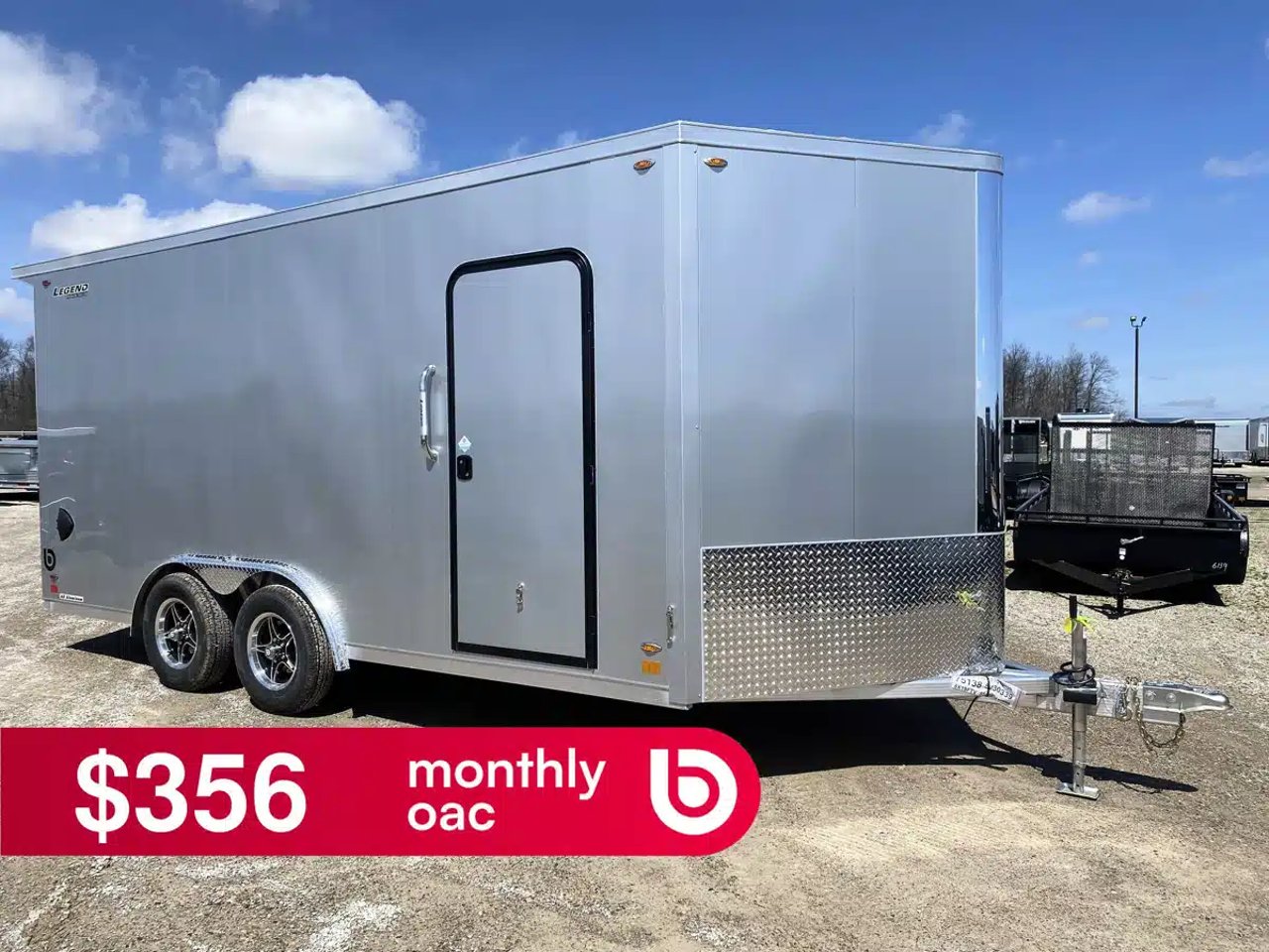 2026 Legend ALUMINUM V-NOSE Trailer