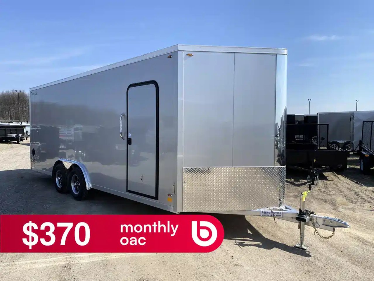 2026 Legend ALUMINUM V-NOSE Trailer