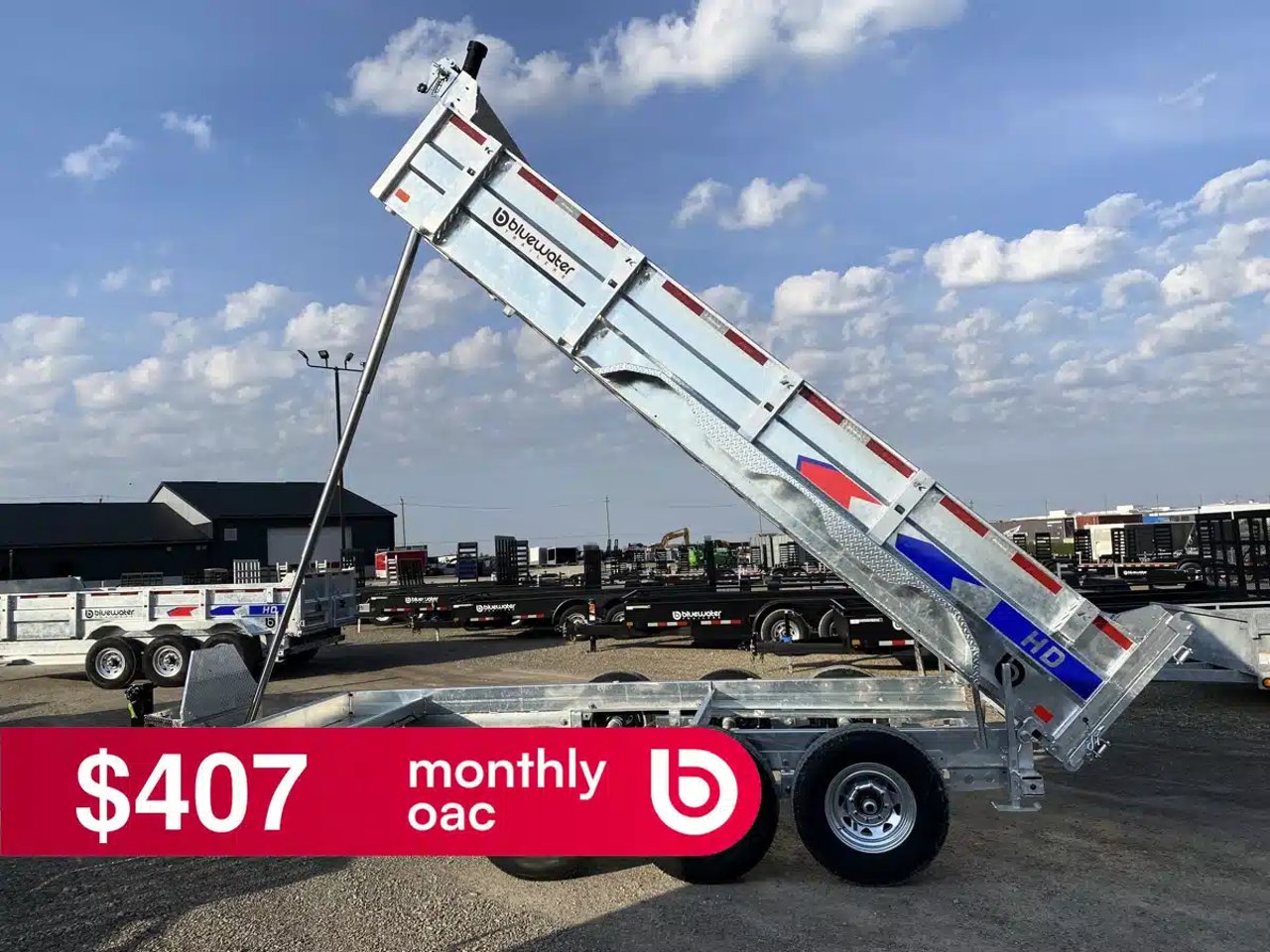 2026 K-Trail GALVANIZED DUMP EXPERT Trailer