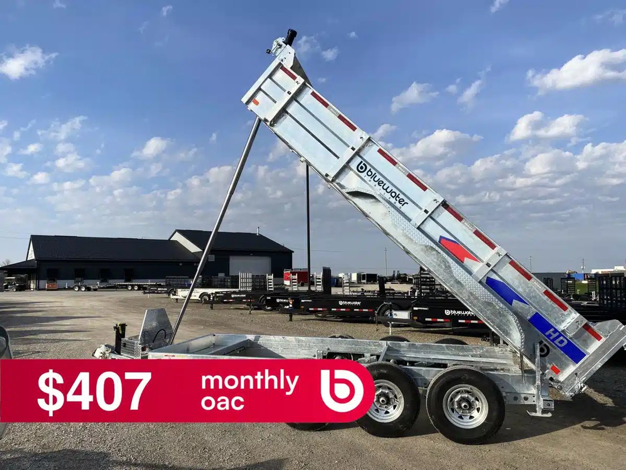 2026 K-Trail GALVANIZED DUMP EXPERT Trailer