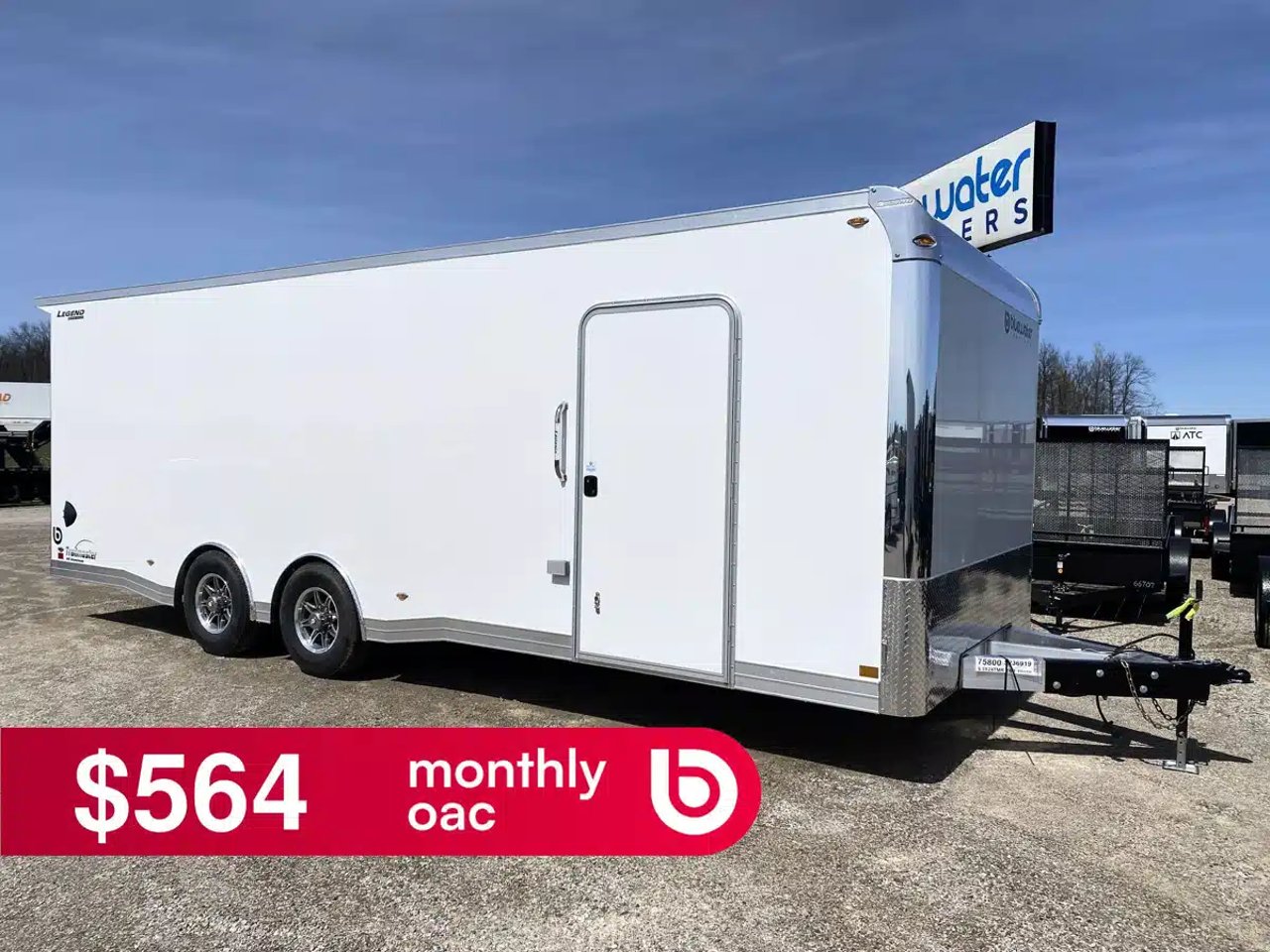 2026 Legend ALUMINUM RACE TRAILER SERIES Trailer