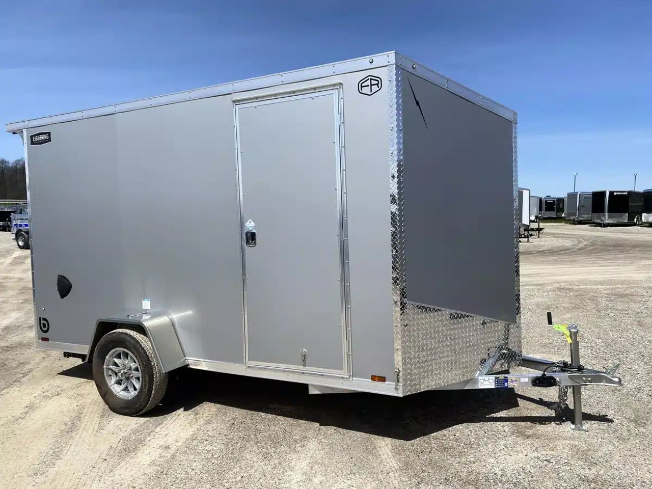 2027 Aluminum Enclosed Cargo Trailer Remorque cargo