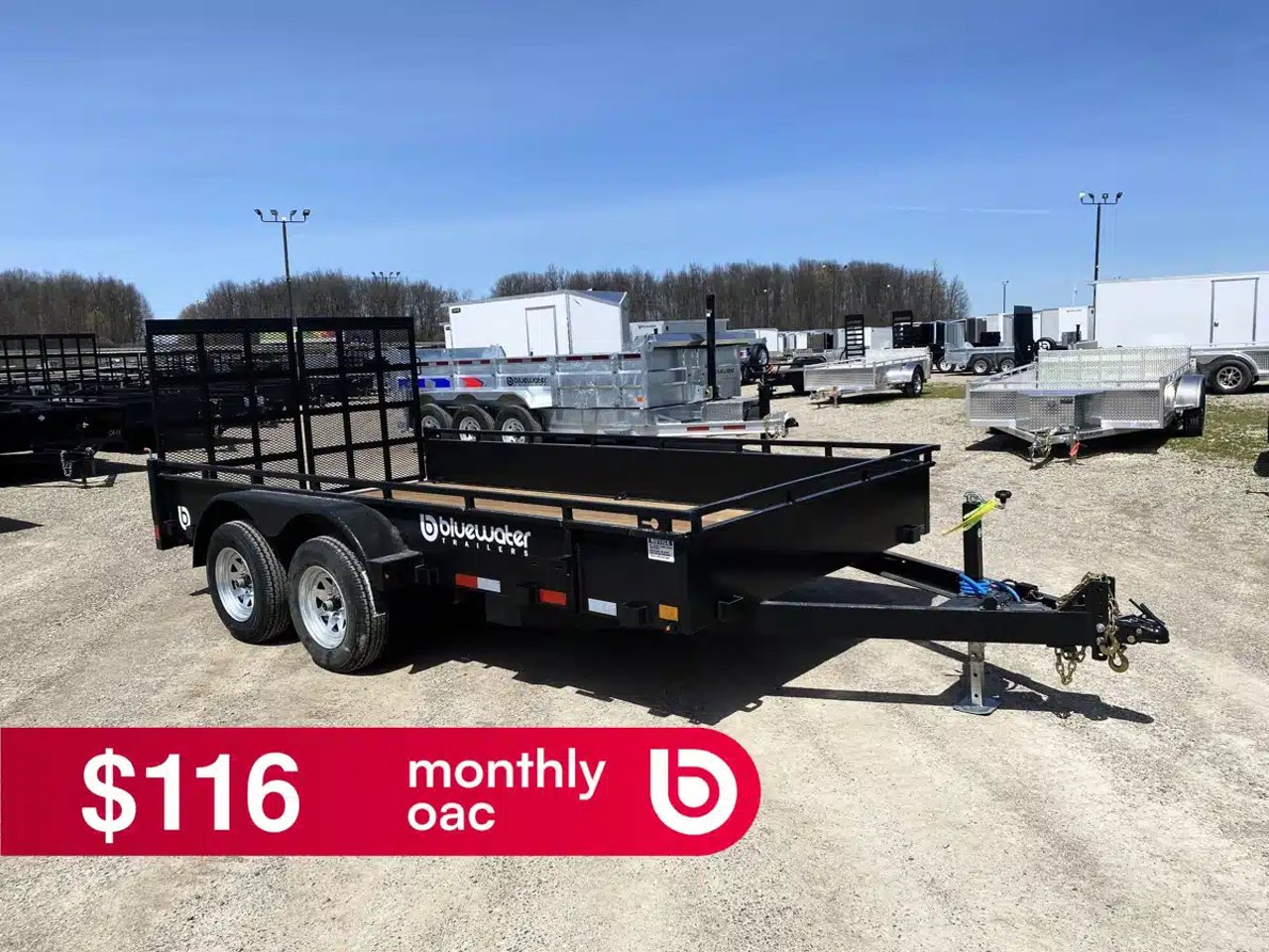 2026 Canada Trailers TANDEM AXLE UTILITY TRAILER remorque - utilitaire