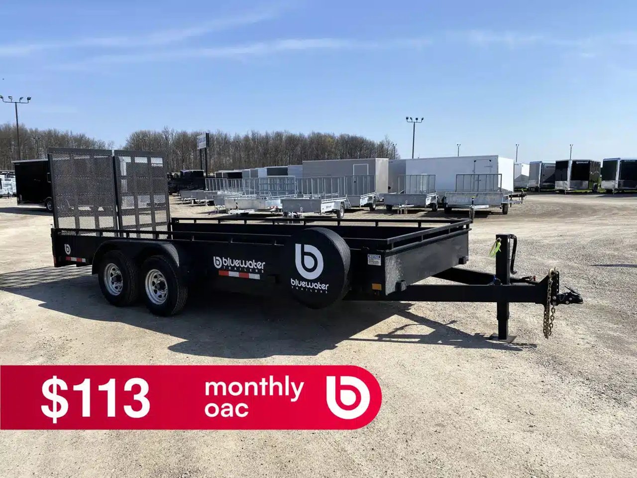 2025 Canada Trailers TANDEM AXLE UTILITY TRAILER remorque - utilitaire
