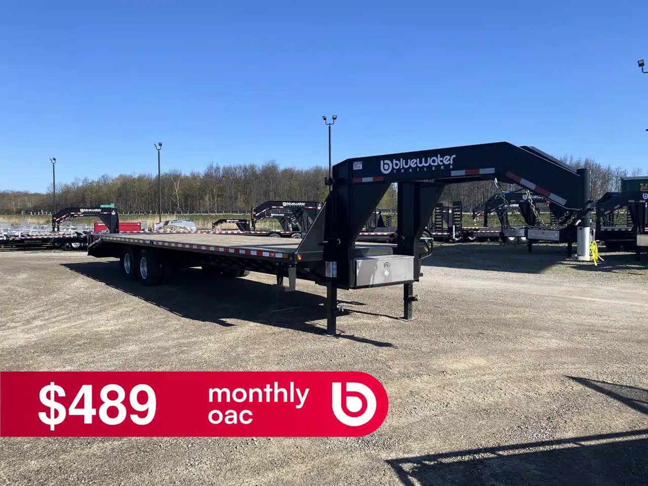 2026 Canada Trailers PREMIUM GOOSENECK TRAILER Remorque - Plateforme