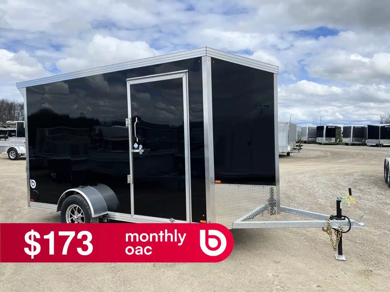 2026 North Cargo Shield Galvanized Enclosed Trailer Remorque fermée