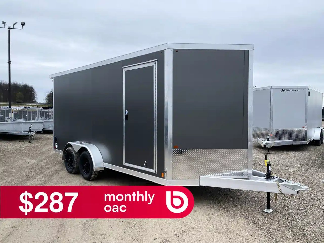 2026 Canadian Mennonite Built Aluminum Enclosed Cargo Trailer Remorque cargo