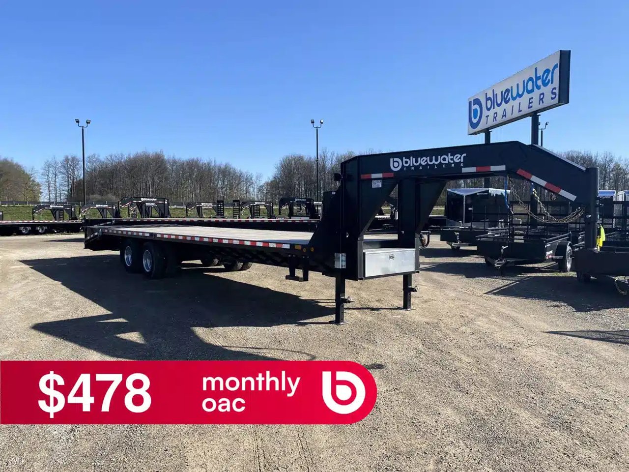 2026 Canada Trailers PREMIUM GOOSENECK TRAILER Remorque - Plateforme