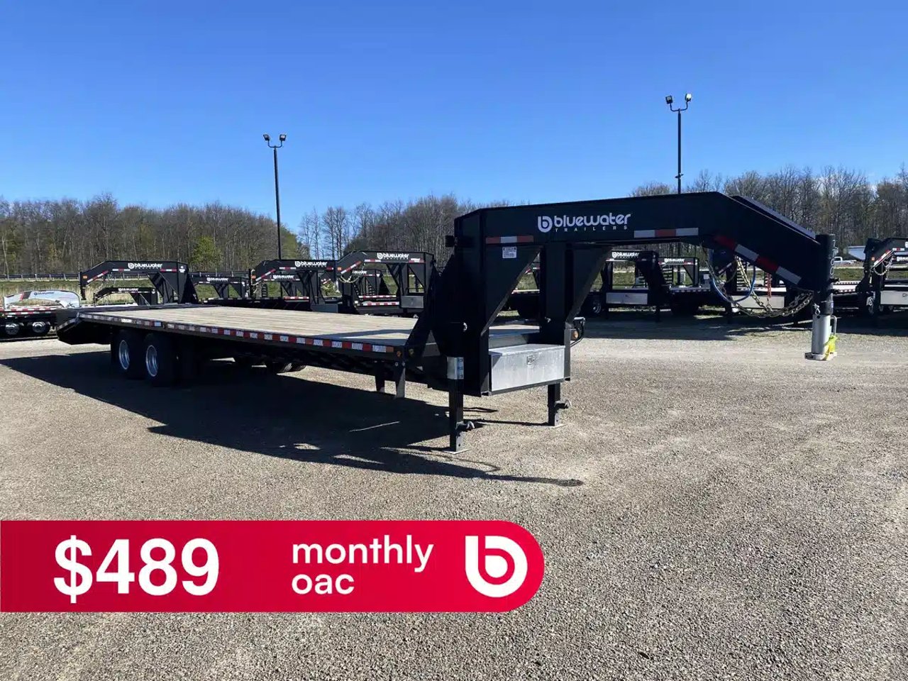 2026 Canada Trailers PREMIUM GOOSENECK TRAILER Remorque - Plateforme