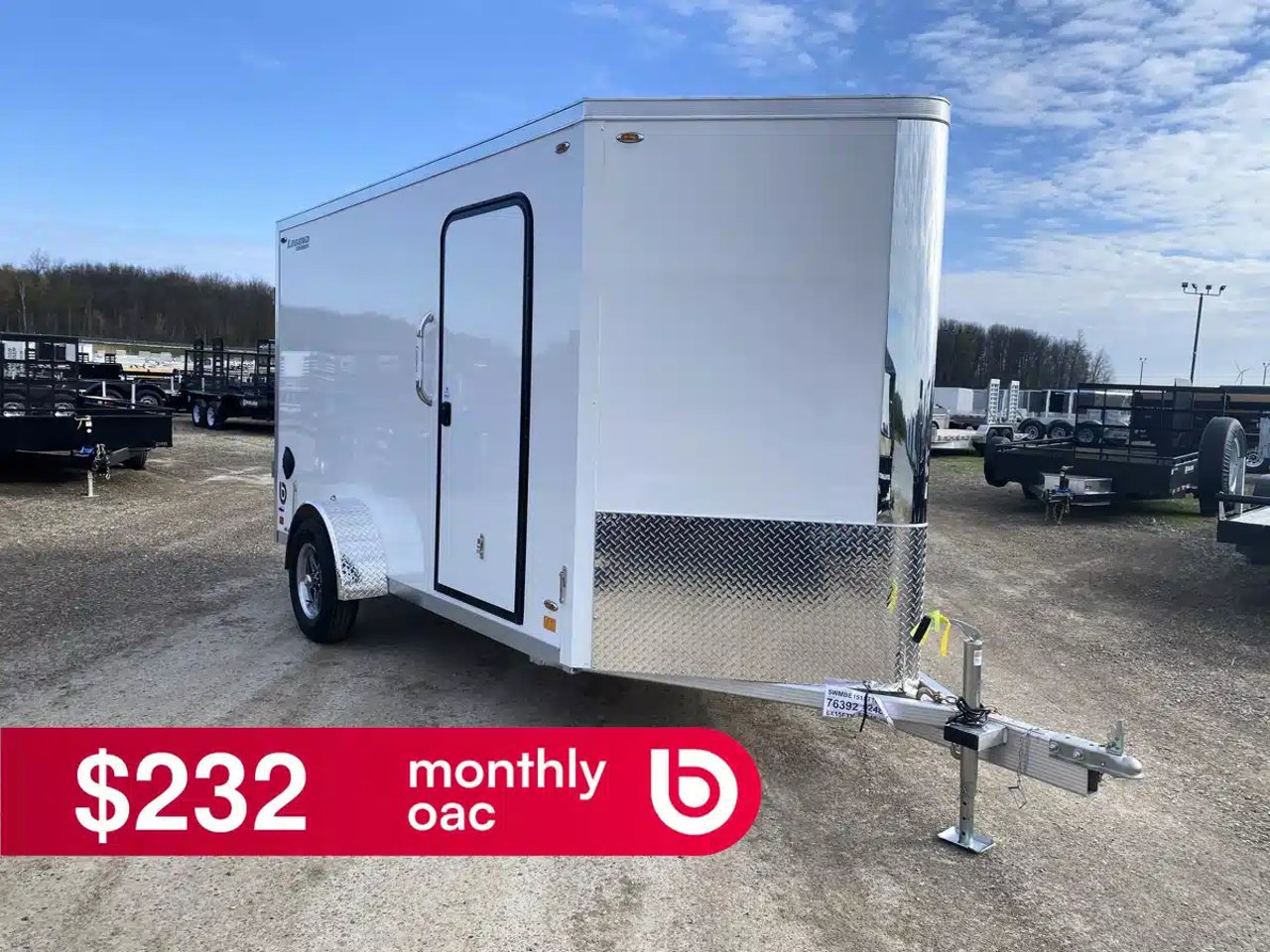 2027 Legend ALUMINUM V-NOSE Trailer