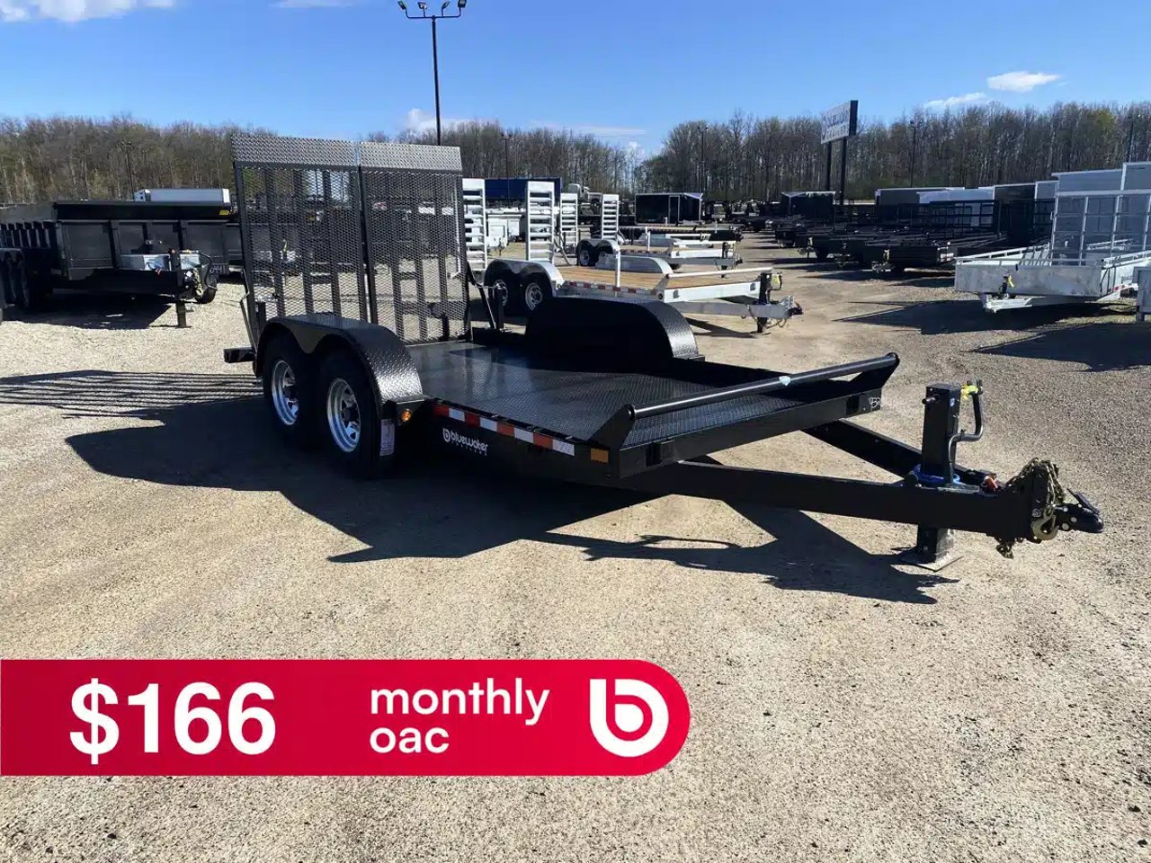 2026 Canada Trailers LOW INCLINE SCISSOR LIFT Trailer