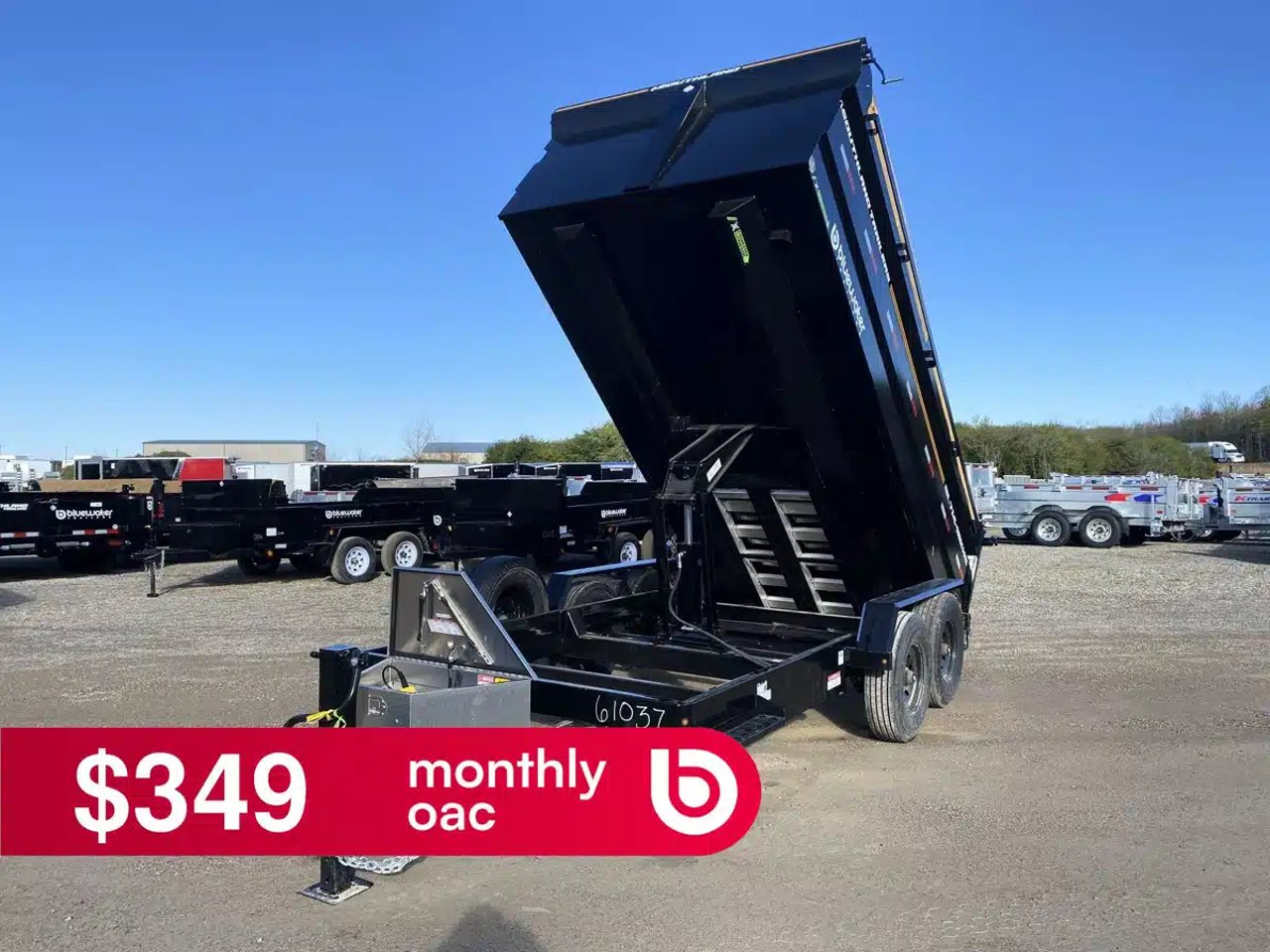2026 Southland Trailers Tandem Axle Highside Dump Trailer 17,560 lb Remorque - Benne