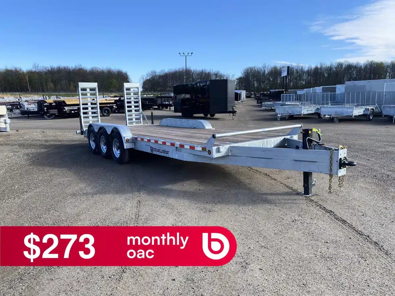 2026 Canada Trailers GALVANIZED EQUIPMENT HAULER TRAILER Remorque - Porte-voiture